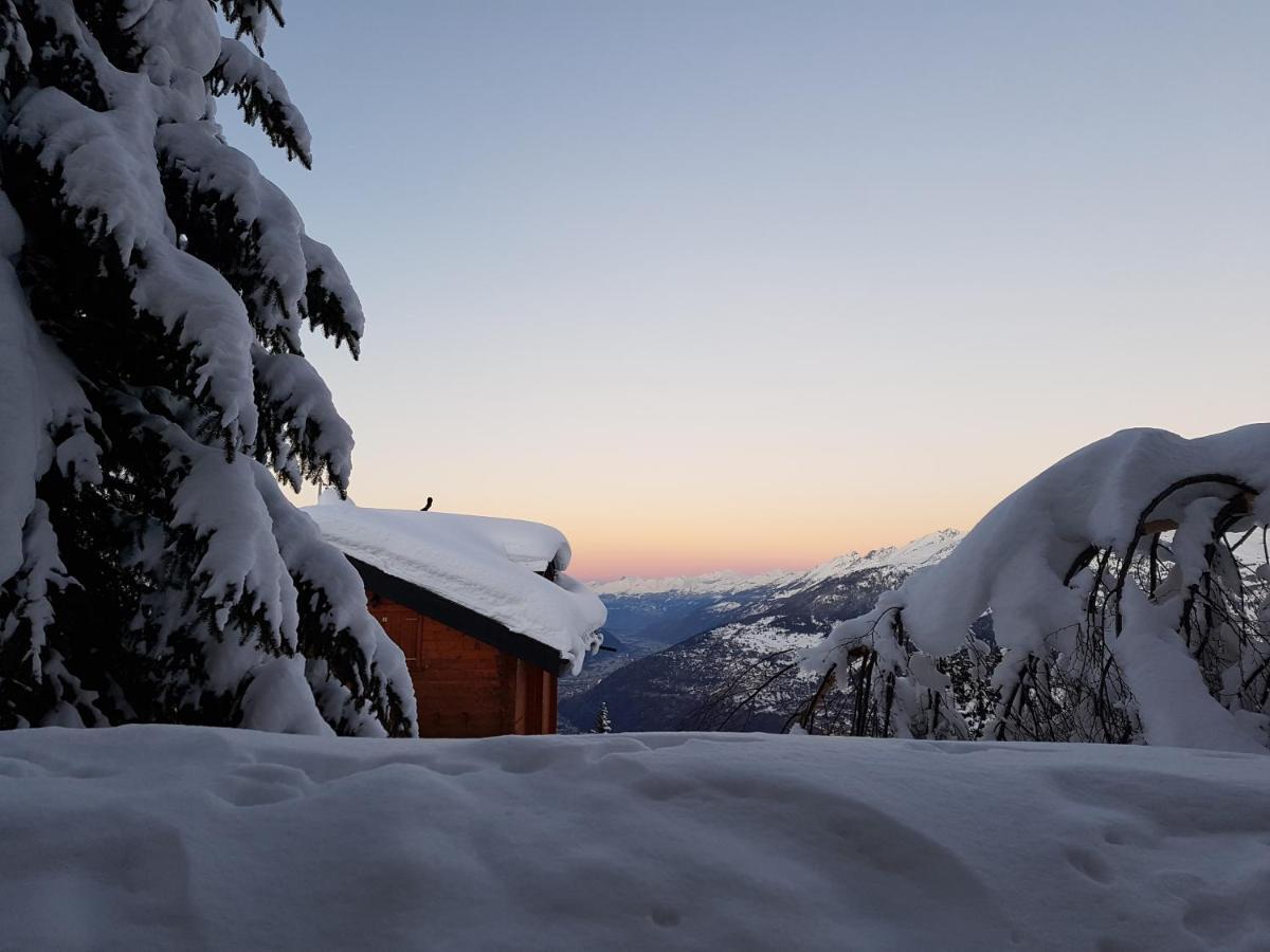 Chalet Bietschhorn Rosswald Termen Esterno foto